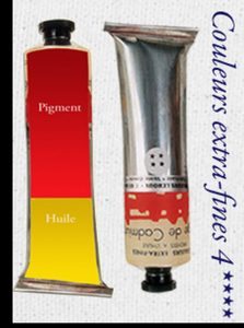 Leroux 4 csillagos festék 100 % pigment tartalom, töltőanyag 0 % 