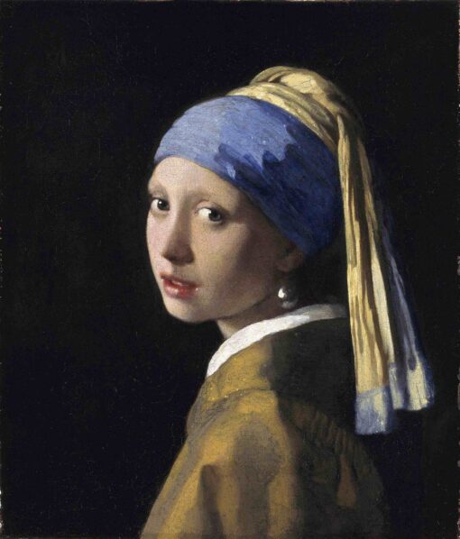 Vermeer – Lány gyöngy fülbevalóval online festőtanfolyam