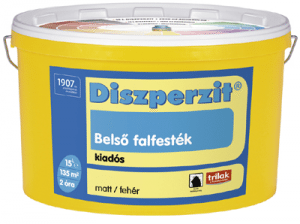 Beltéri diszperzit, a keverékben ez tölti be a töltőanyag szerepét 