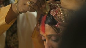 Hindu nő – Sindoor szertartása 