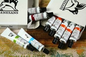 A Renesans gouache festék jó ár minőség arányt képvisel ebben a kategóriában 