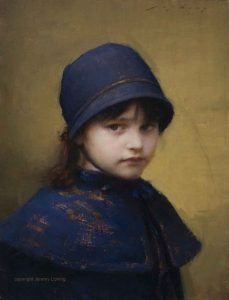 Jeremy Lipking – Kislány portréja 