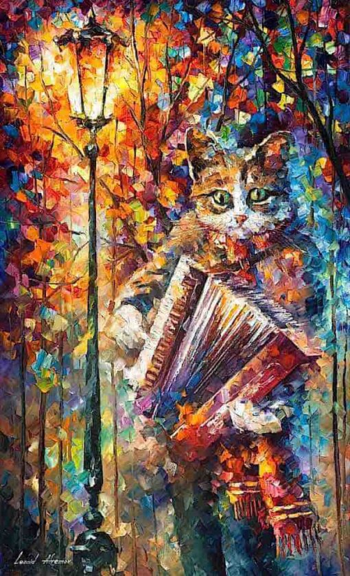 7 db. Afremov kép festése oktatóvideó sorozat - Image 3