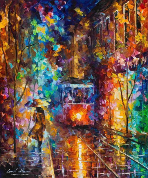 7 db. Afremov kép festése oktatóvideó sorozat - Image 8