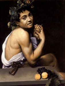 Caravaggio - A beteg Bacchus gyermek