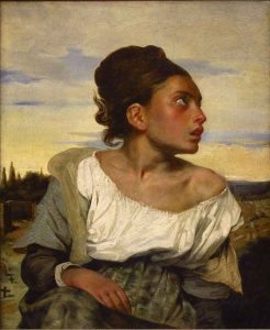 Delacroix – Árva lány a temetőben 