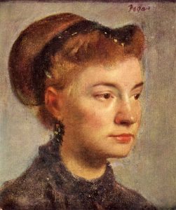 Degas – Fiatal lány portréja 