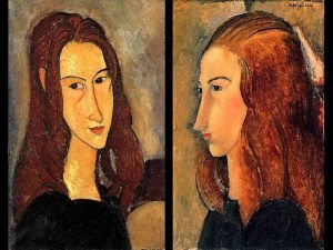 Modigliani – Nő vörös hajjal 