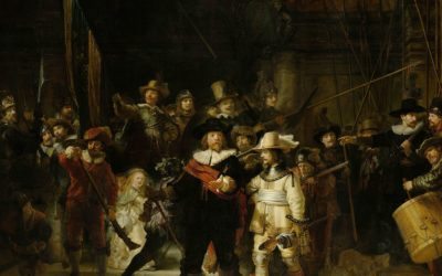 Életre kelt Rembrandt Éjjeli őrjárat c. festménye…